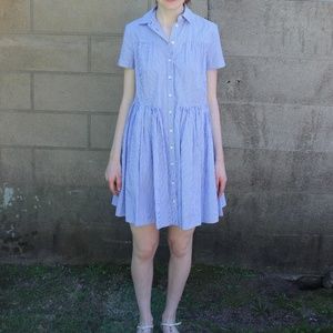 Kate Spade Broome Street Striped Shirtdress